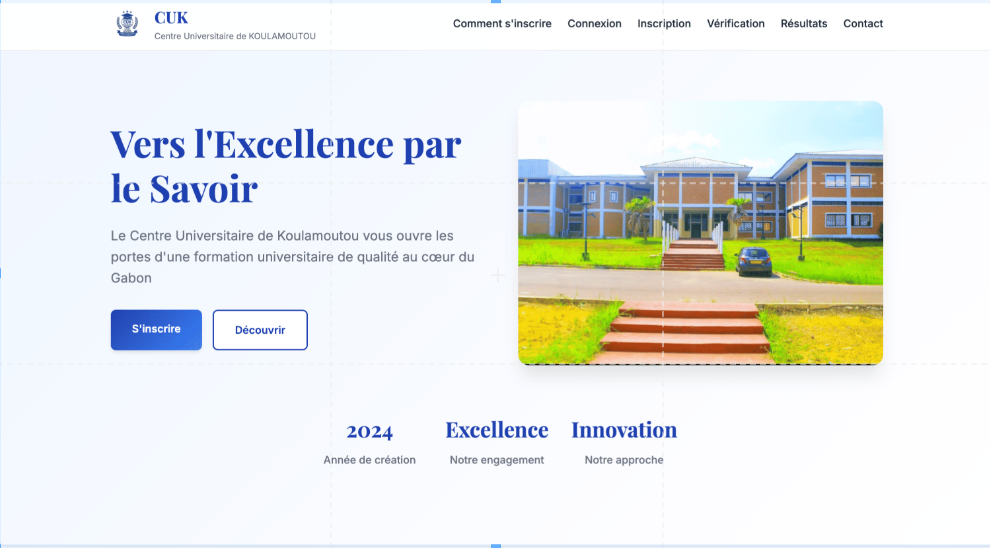Plateforme Centre Universitaire de Koulamoutou